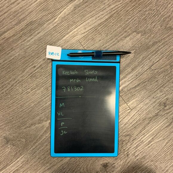 Reebok Board Shorts Men's Size XL Blue Mesh Lined Elastic Waist Drawstring Tie - Picture 9 of 10